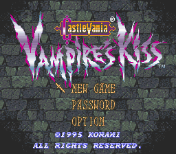 Castlevania - Vampire